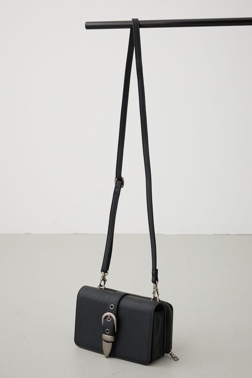 ウエスタンベルトウォレットバッグ BLK FREE
