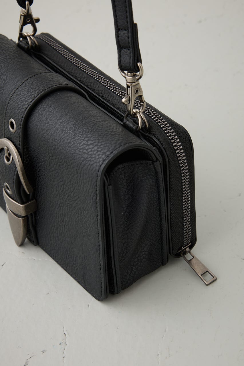 ウエスタンベルトウォレットバッグ BLK FREE