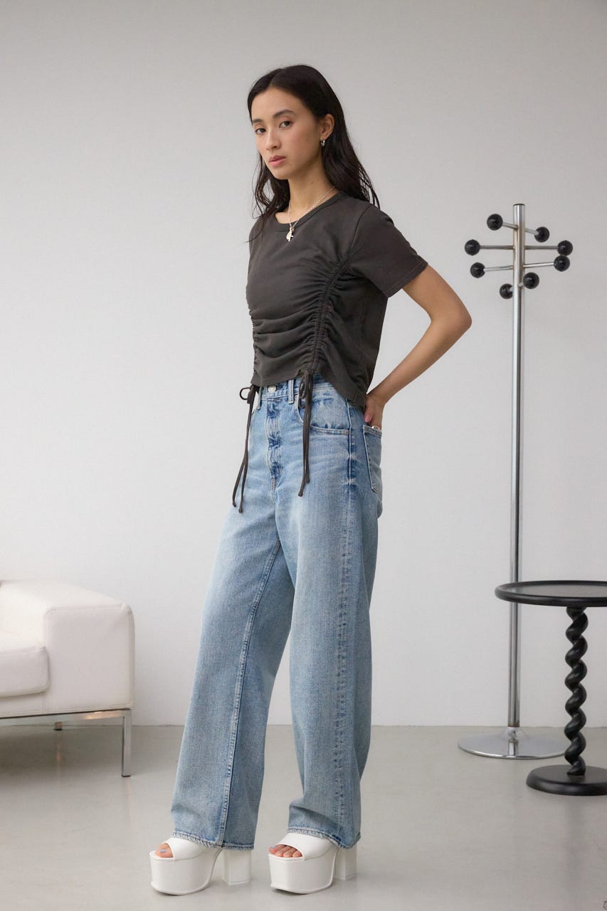 プラットフォームサンダル O/WHT M