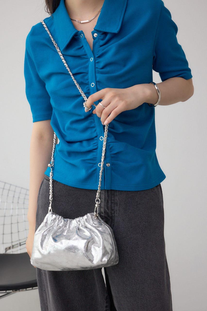 AZUL BY MOUSSY | メタルチェーンポシェットバッグ (すべて
