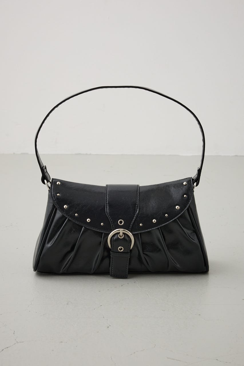 AZUL BY MOUSSY | スタッズフラップギャザーバッグ (すべて