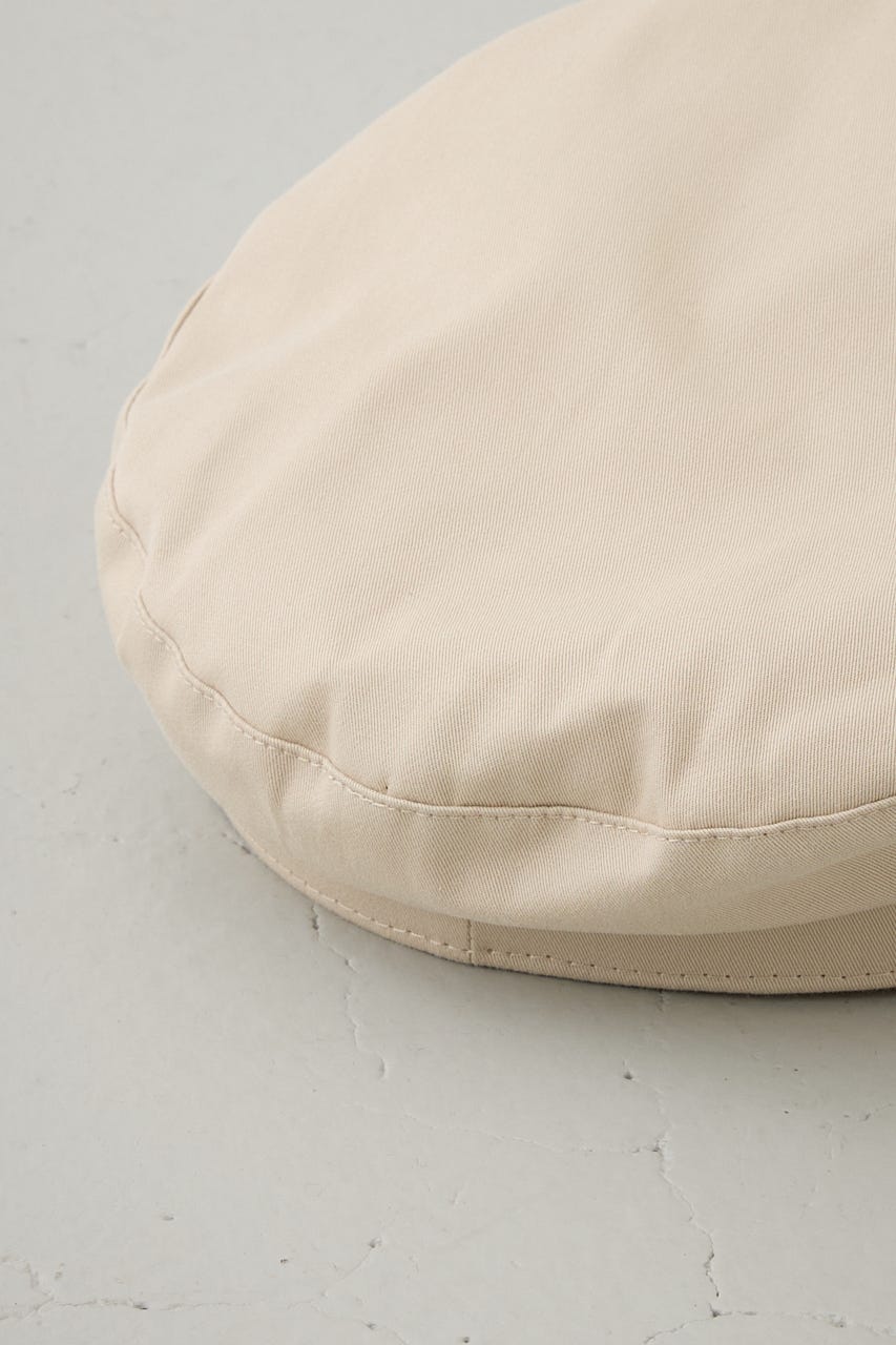 フェイクレザーナローロープツイルキャスケット BEG FREE