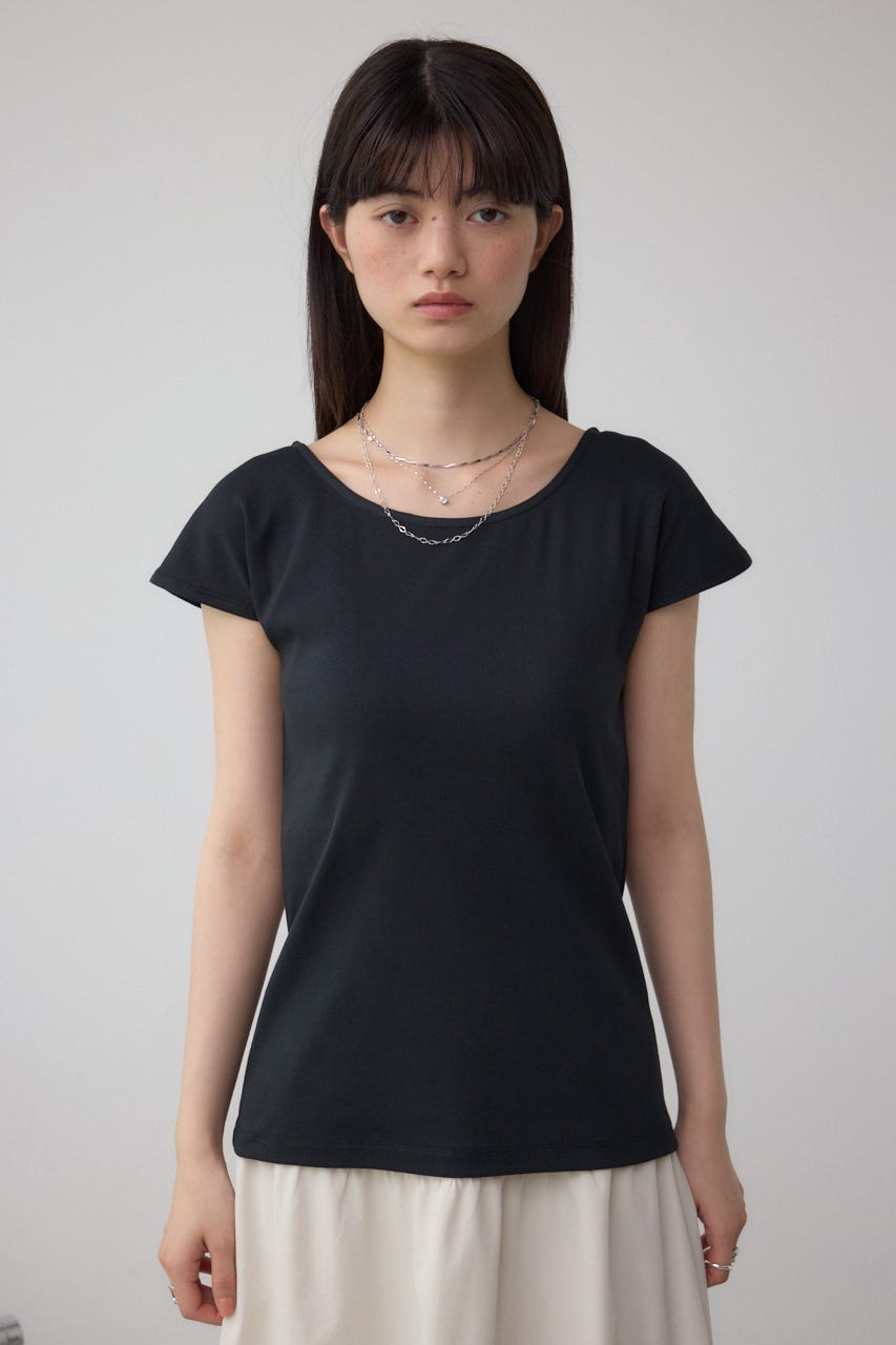 tシャツ フレンチスリーブカットトップス レディース AZUL BY MOUSSY | C/Tフレンチスリーブカットトップス (Tシャツ