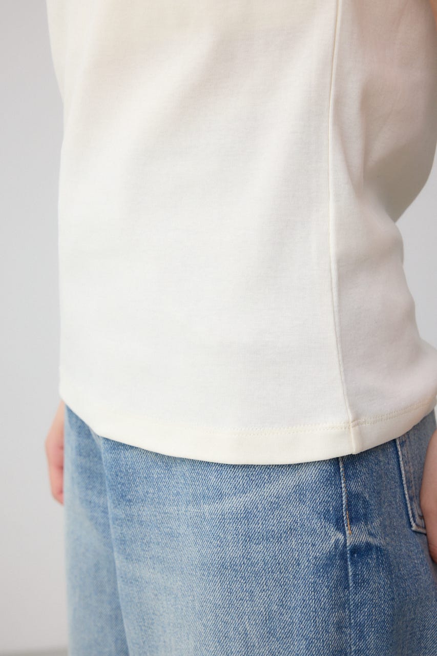 AZUL BY MOUSSY | C/Tフレンチスリーブカットトップス (Tシャツ