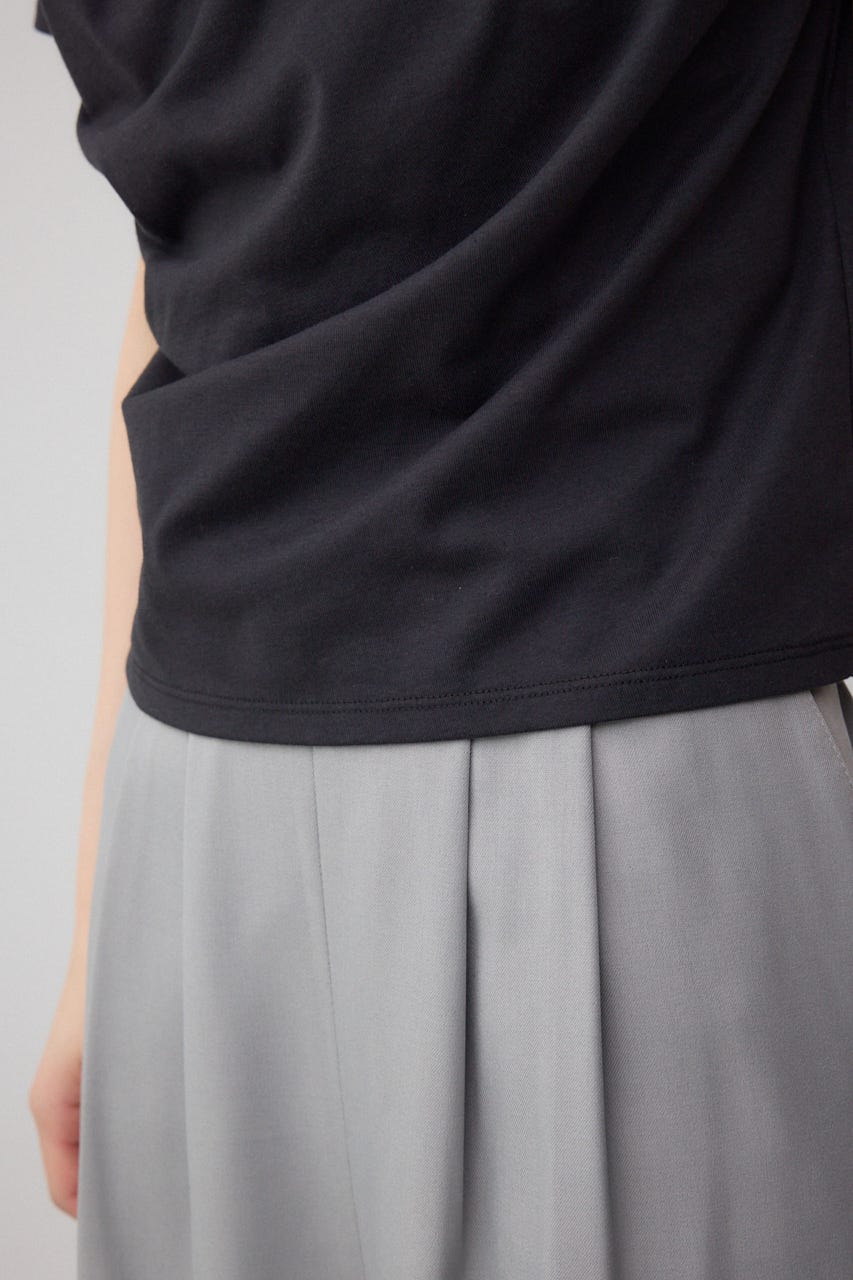 2WAYドレープスムーストップス BLK FREE