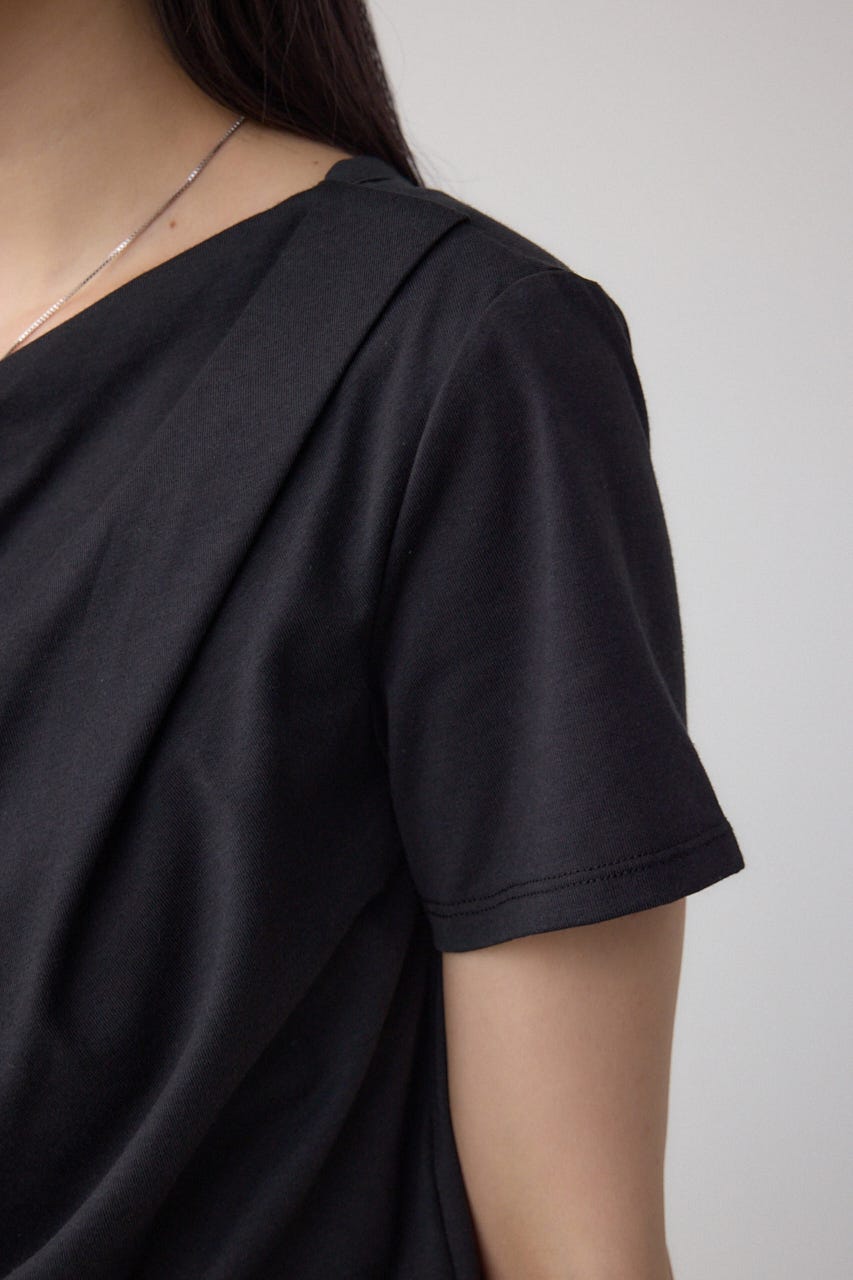 2WAYドレープスムーストップス BLK FREE