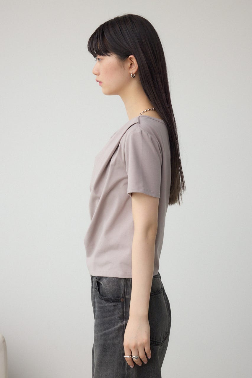 2WAYドレープスムーストップス GREIGE FREE