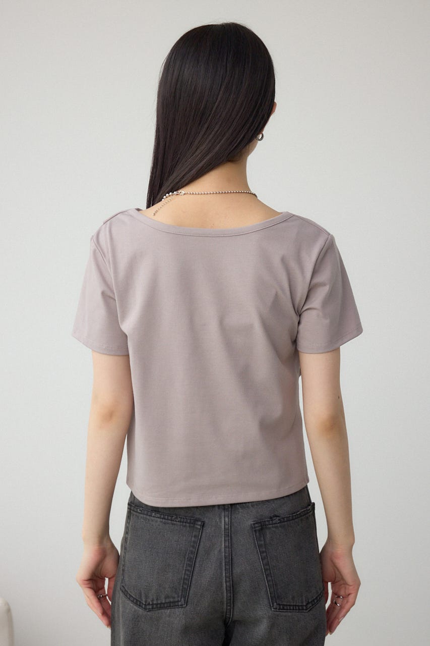 2WAYドレープスムーストップス GREIGE FREE