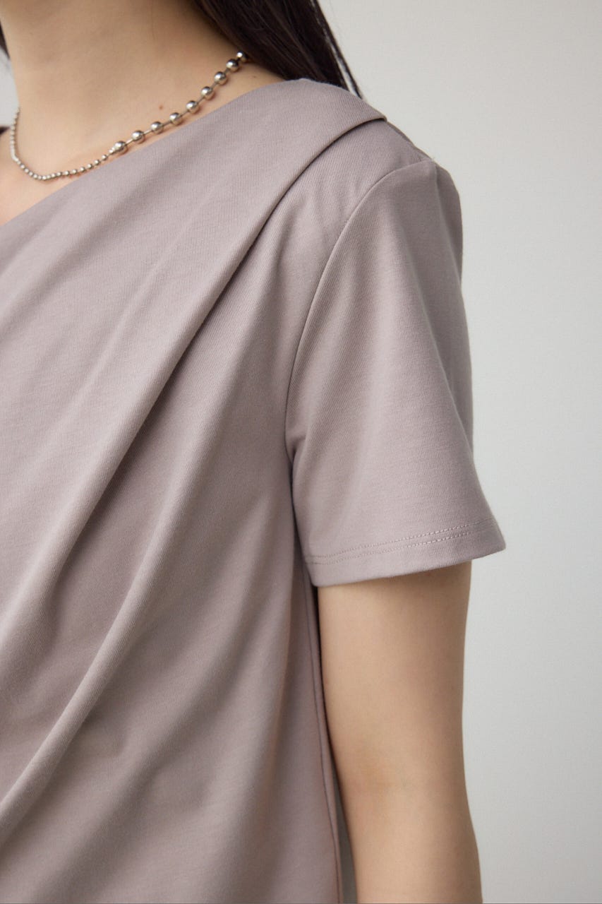 2WAYドレープスムーストップス GREIGE FREE