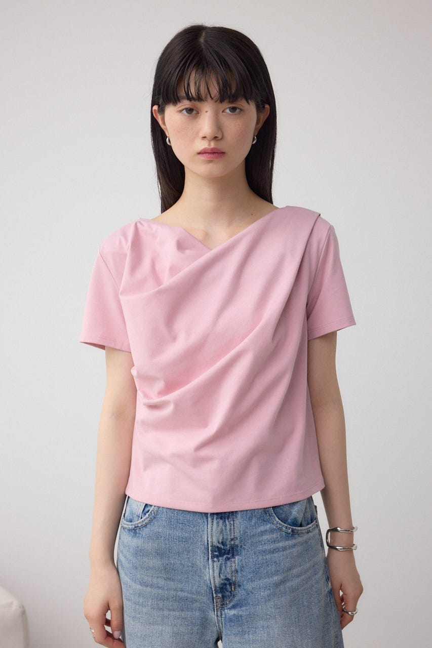 2WAYドレープスムーストップス L/PNK FREE