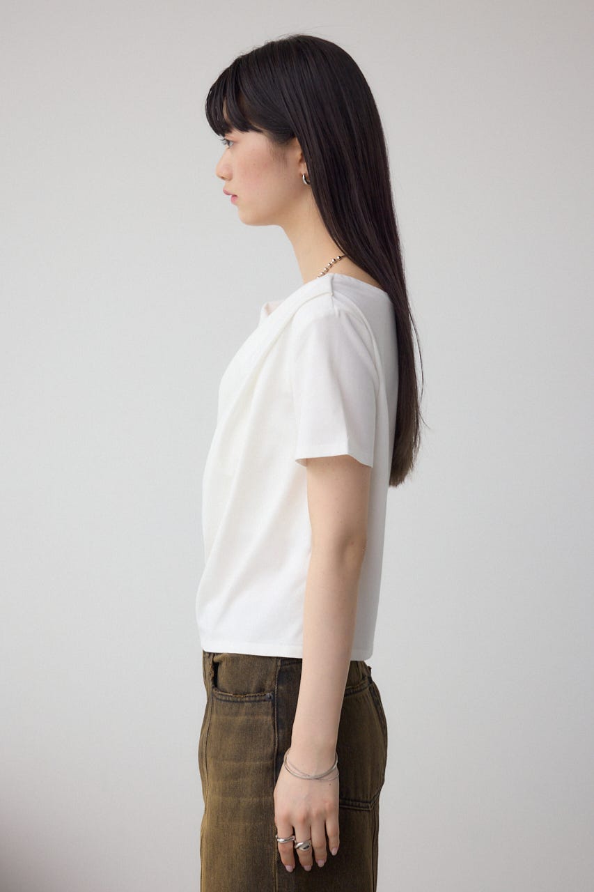 2WAYドレープスムーストップス WHT FREE