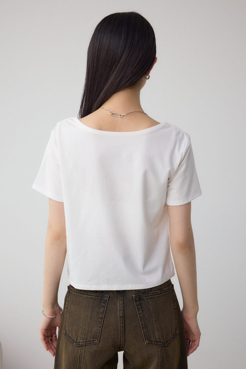 2WAYドレープスムーストップス WHT FREE