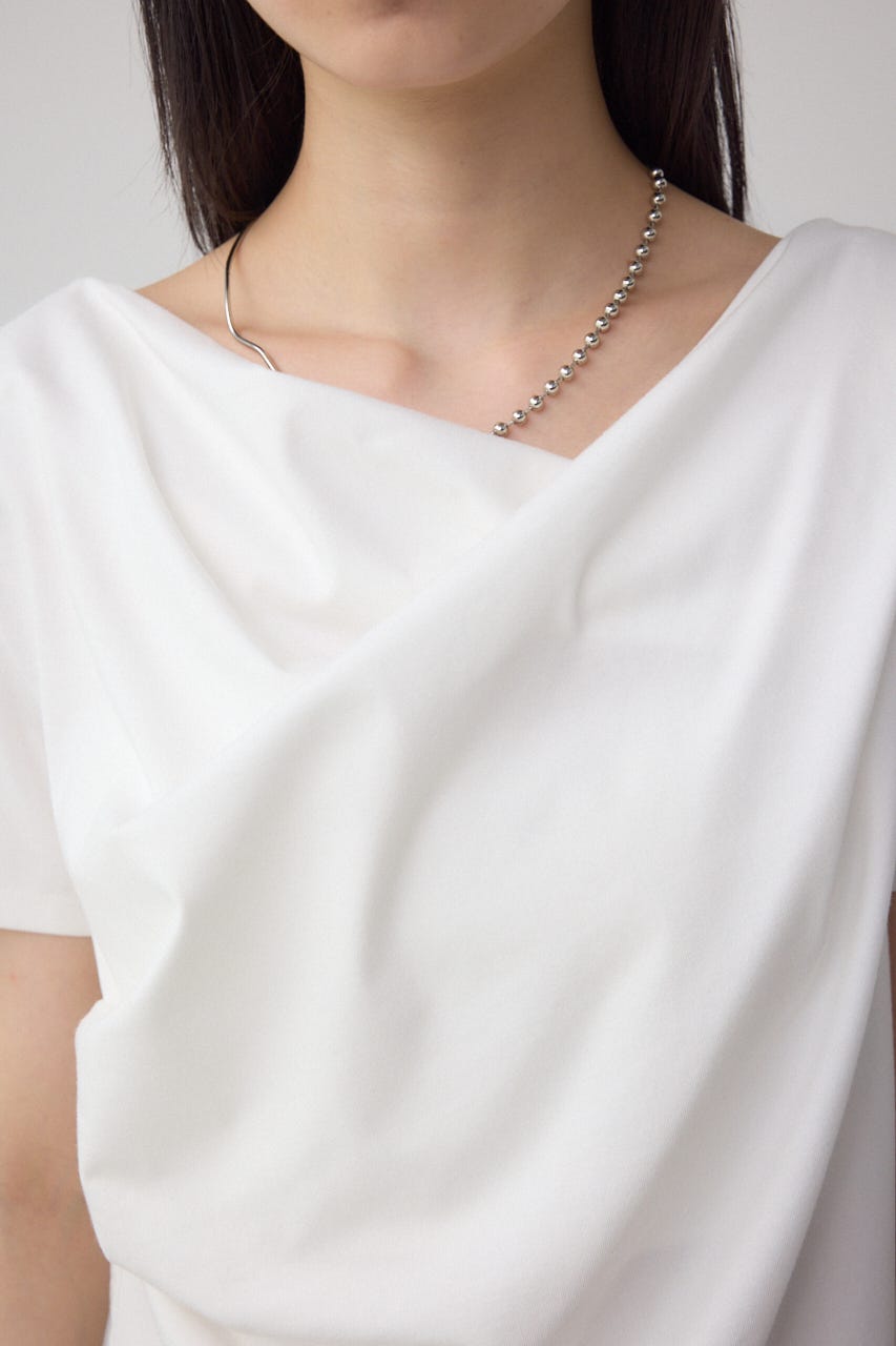 2WAYドレープスムーストップス WHT FREE