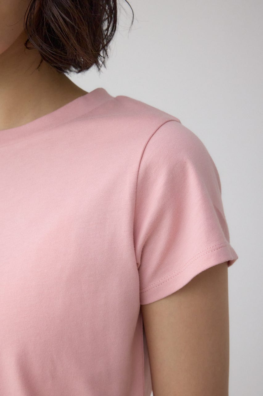 グリッタープリントTシャツ PNK FREE