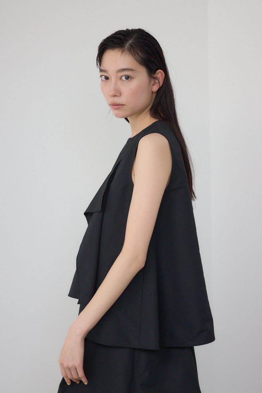 ブラウス シャツ 「PLUS」タックギャザーアシンメトリーブラウス レディース PLUS（AZUL BY MOUSSY） ブラウス シャツ 「PLUS」タック