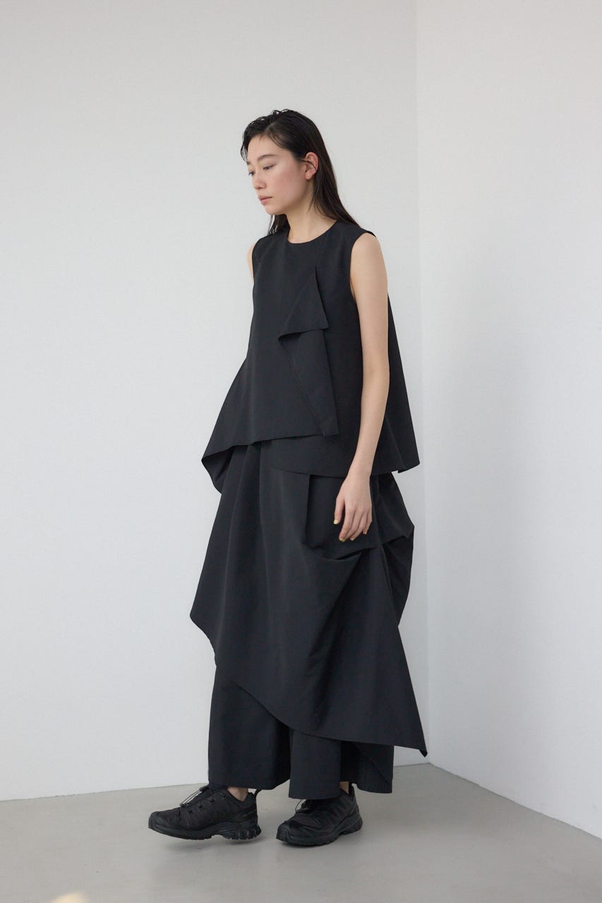 BLACK BY MOUSSY ギャザーパンツ‼︎ BLACK BY MOUSSY（ブラックバイマウジー）の「gather cocoon