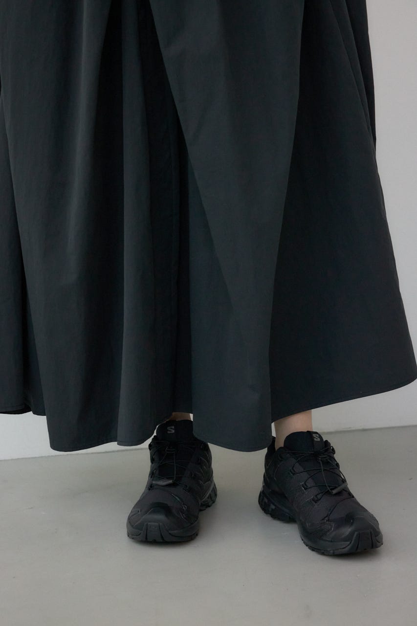 moussy黒ギャザー ラグラン ドルマンスリーブジャンパー＊美品＊ moussy黒ギャザー ラグラン ドルマンスリーブジャンパー＊美品