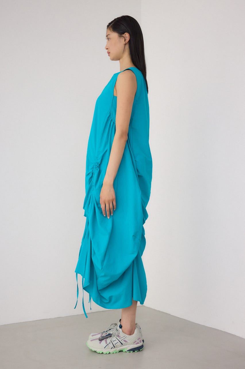 シャーリーグギャザーワンピース　新品アズールバイマウジー AZUL BY MOUSSY | 【PLUS】バブルギャザーボリュームワンピース