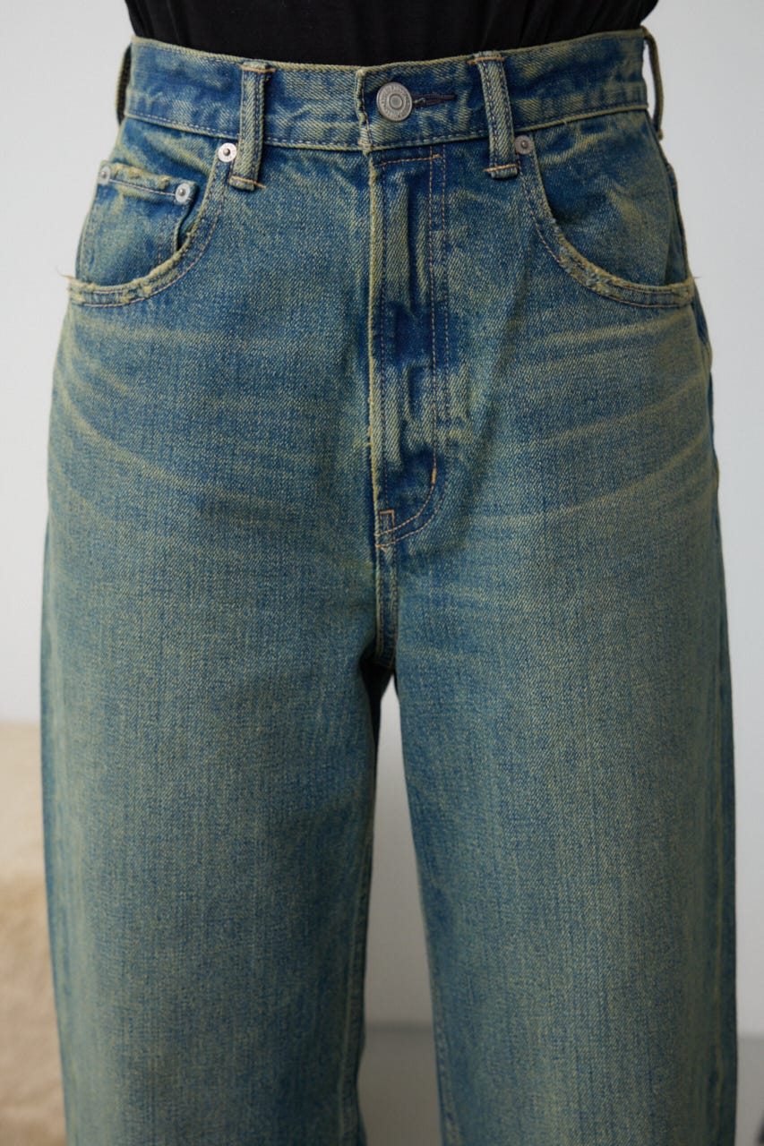 AZUL DENIM/ハイウエストワイドデニム AZUL BY MOUSSY | 【堀田茜さん着用アイテム】AZUL DENIM ハイ
