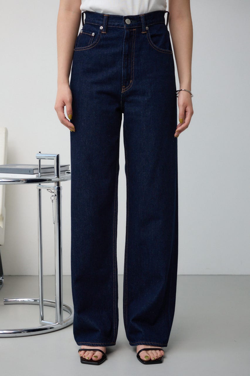 AZUL DENIM ハイウエストワイドデニム AZUL BY MOUSSY | 【堀田茜さん着用アイテム】AZUL DENIM ハイ