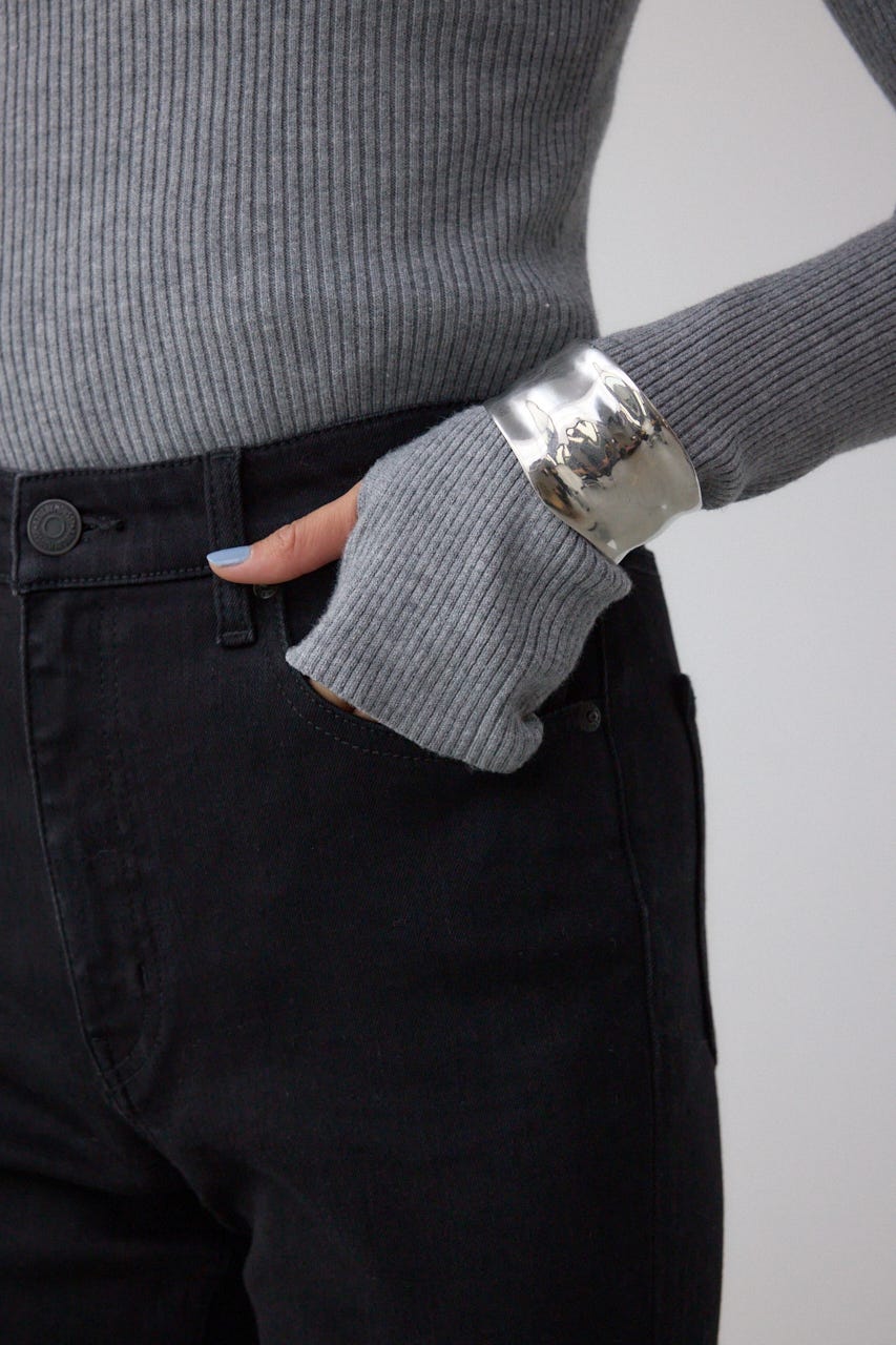 AZUL DENIM フレアデニム BLK S