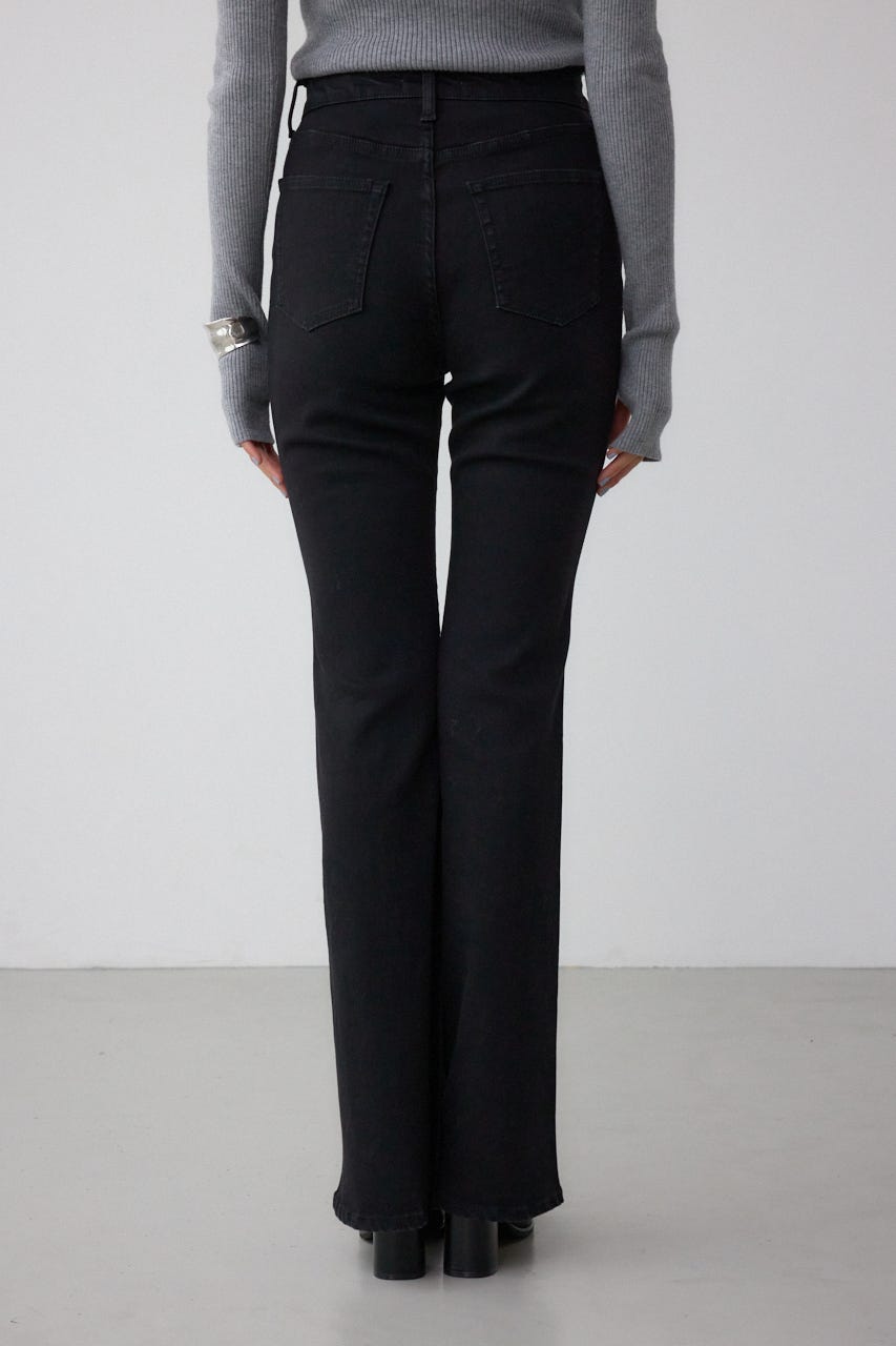 AZUL DENIM フレアデニム BLK S