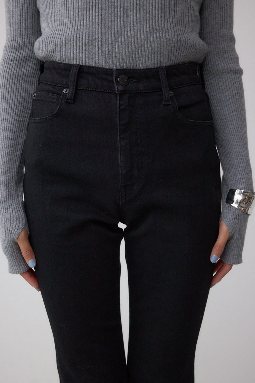 AZUL DENIM フレアデニム BLK S