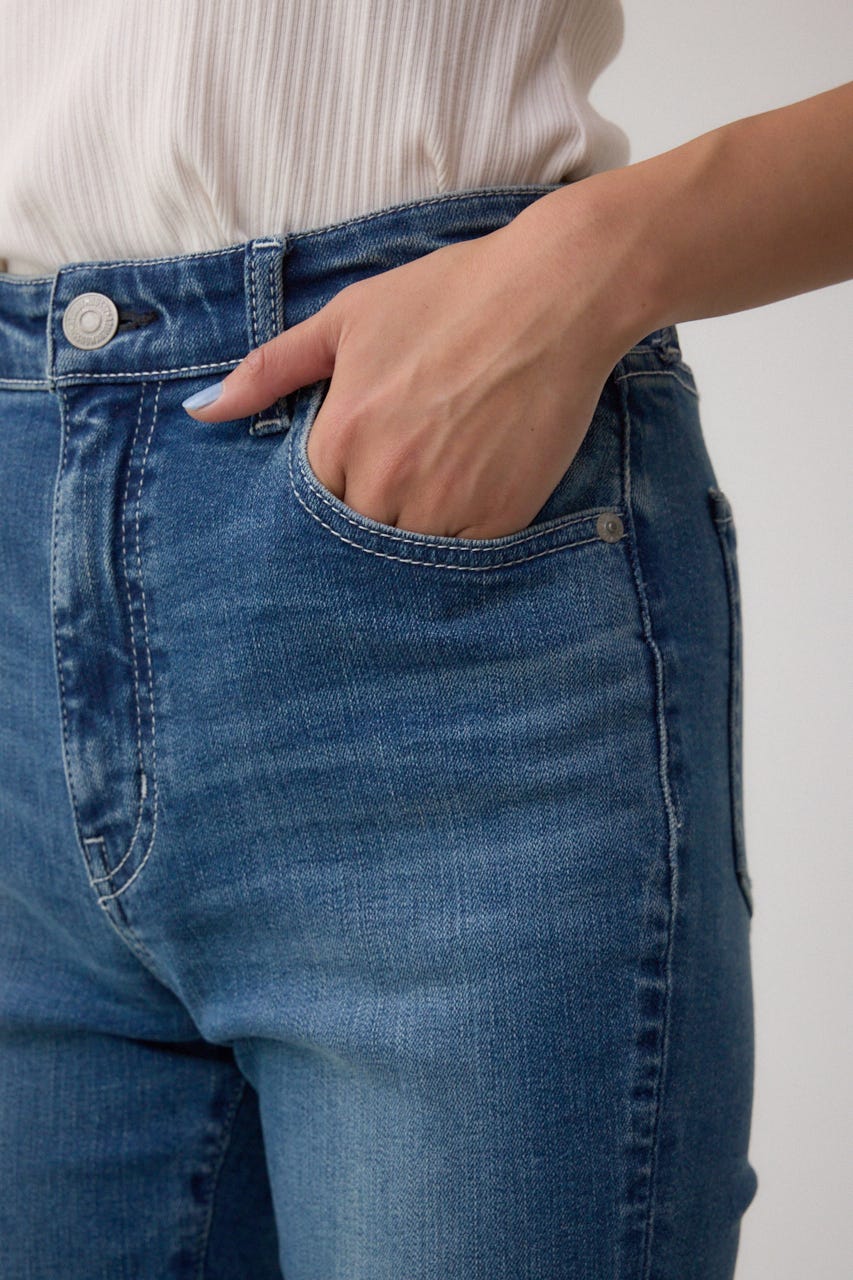 AZUL DENIM フレアデニム BLU M