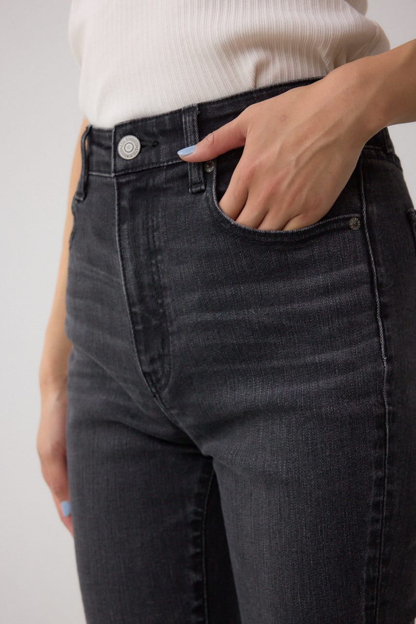 AZUL DENIM フレアデニム L/BLK L