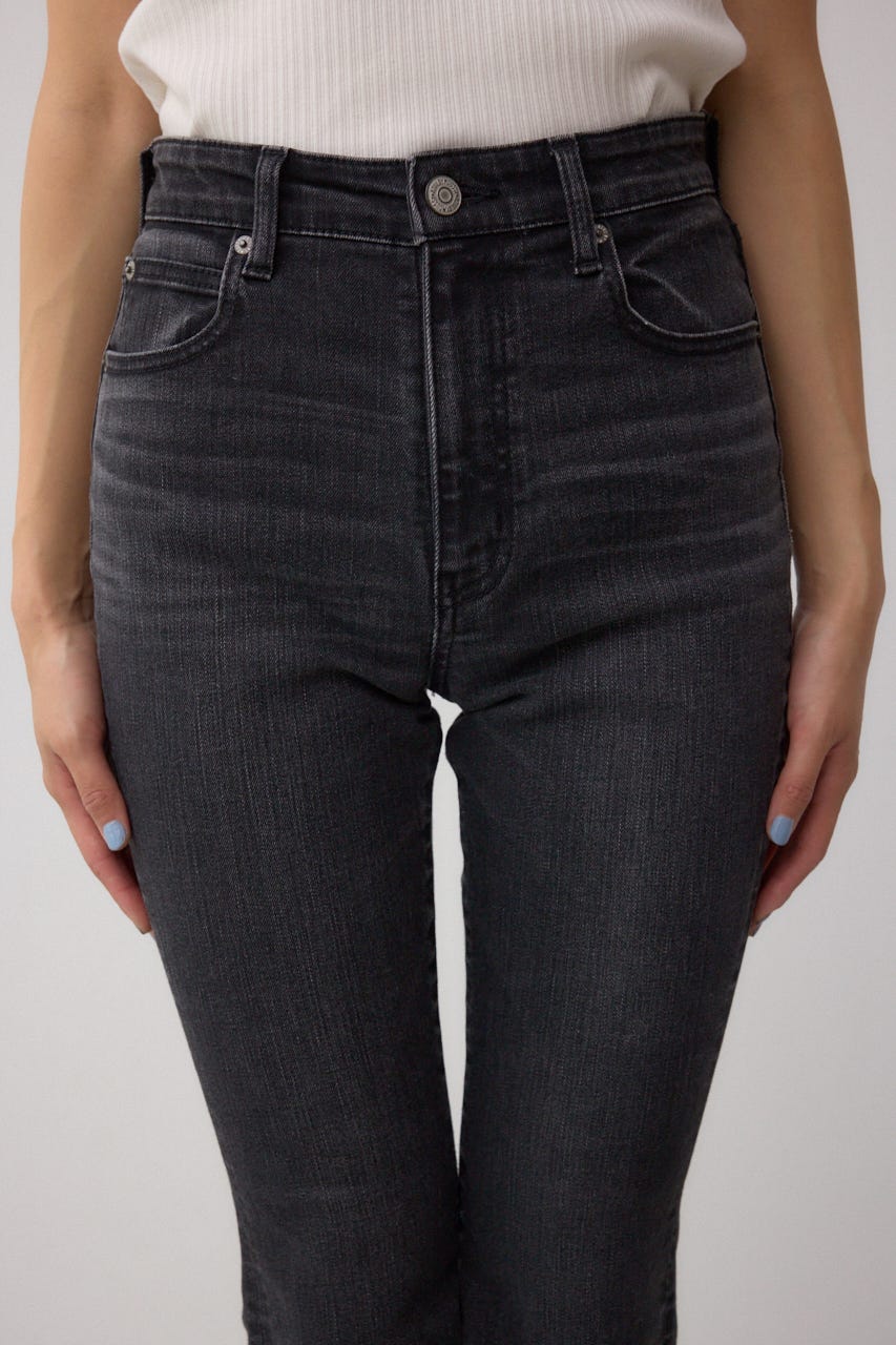 AZUL DENIM フレアデニム L/BLK L