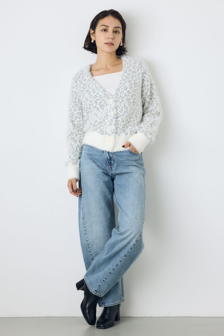 AZUL DENIM クロスベルトバレルデニム L/BLU XS