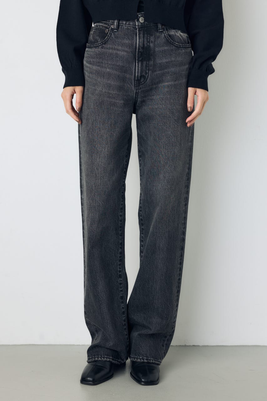 AZUL DENIM ストレートデニム L/BLK S