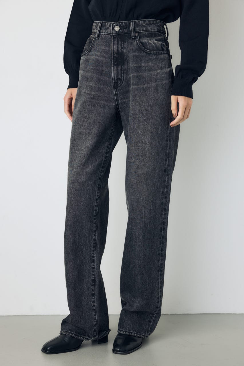 AZUL DENIM ストレートデニム L/BLK S