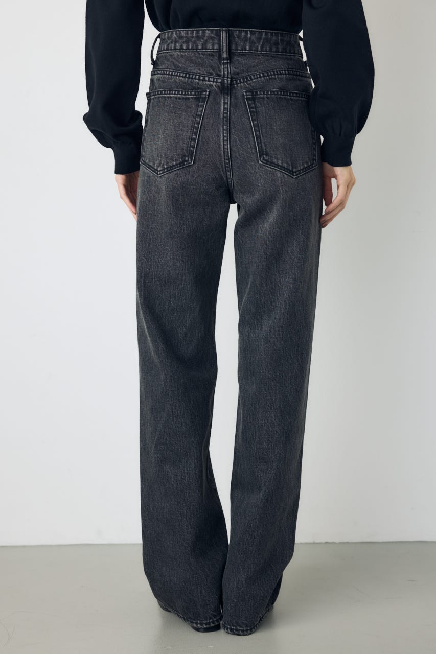AZUL DENIM ストレートデニム L/BLK S