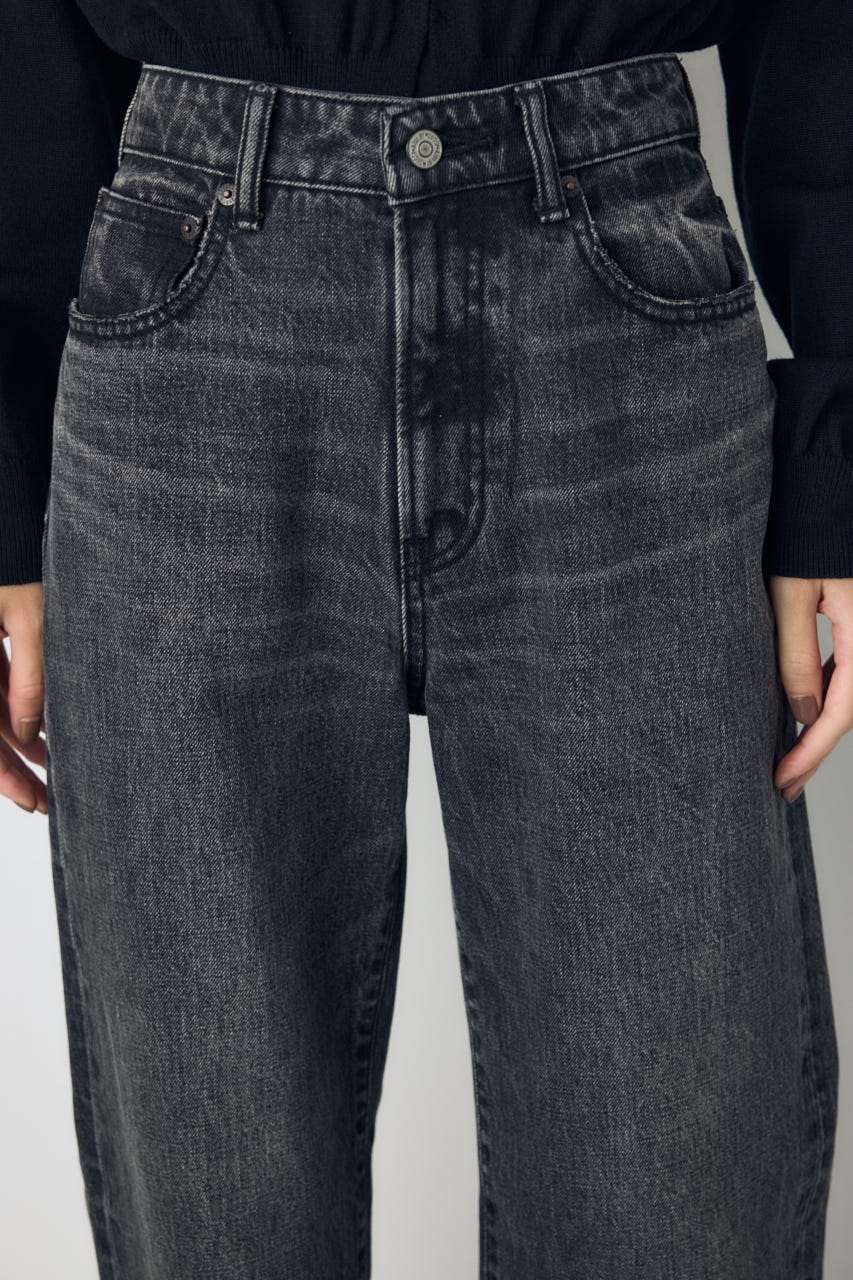 AZUL DENIM ストレートデニム L/BLK S
