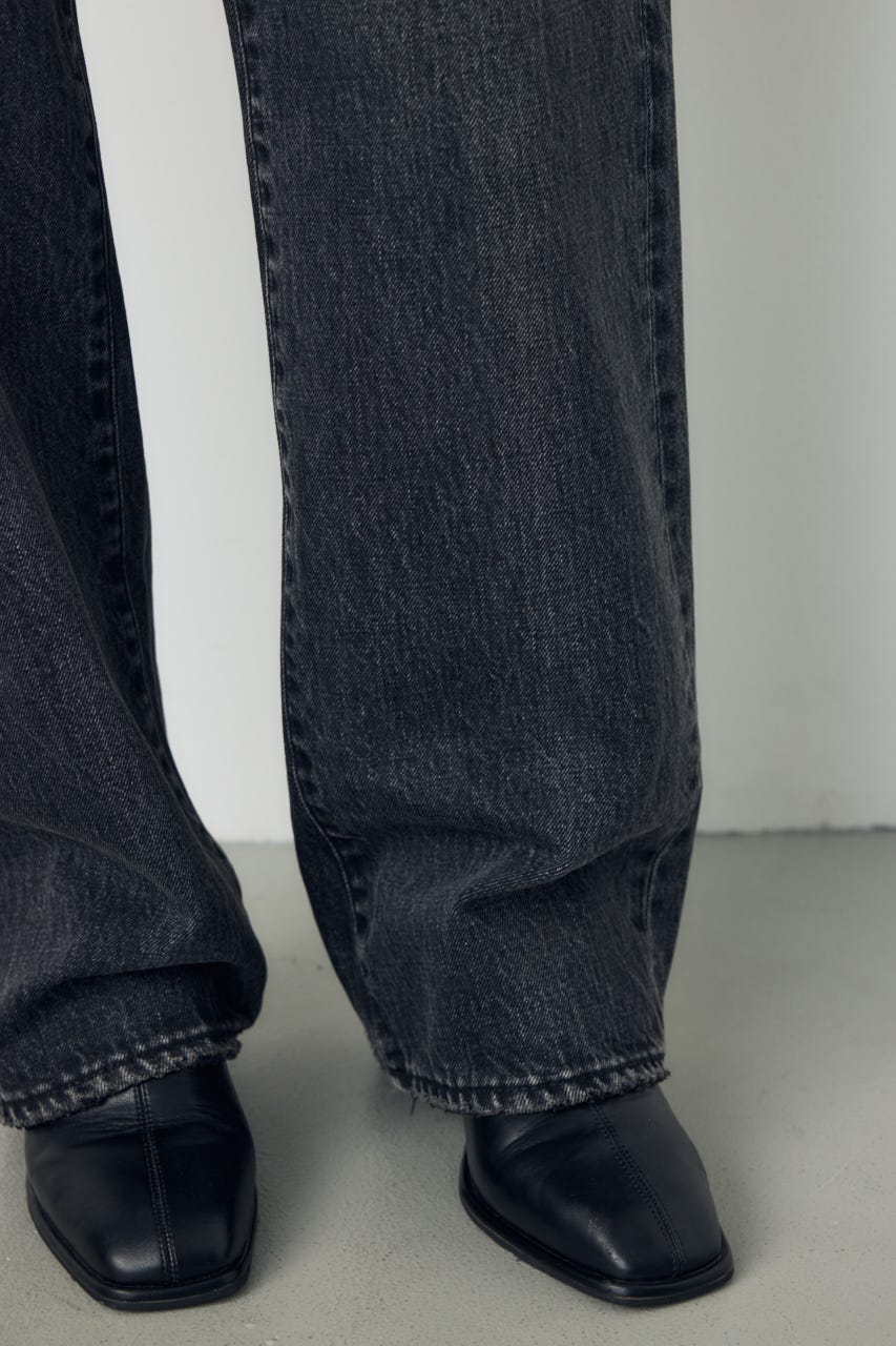 AZUL DENIM ストレートデニム L/BLK S