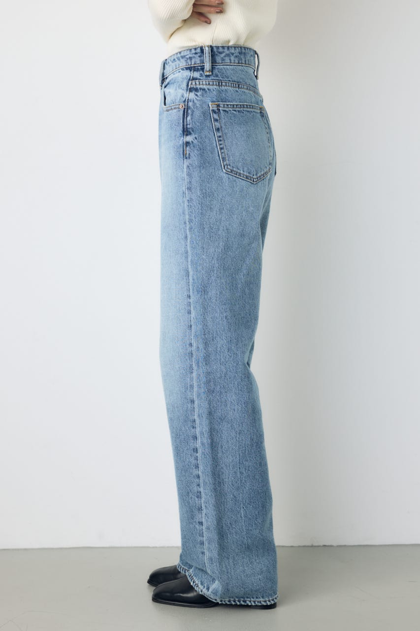 AZUL DENIM ストレートデニム L/BLU M