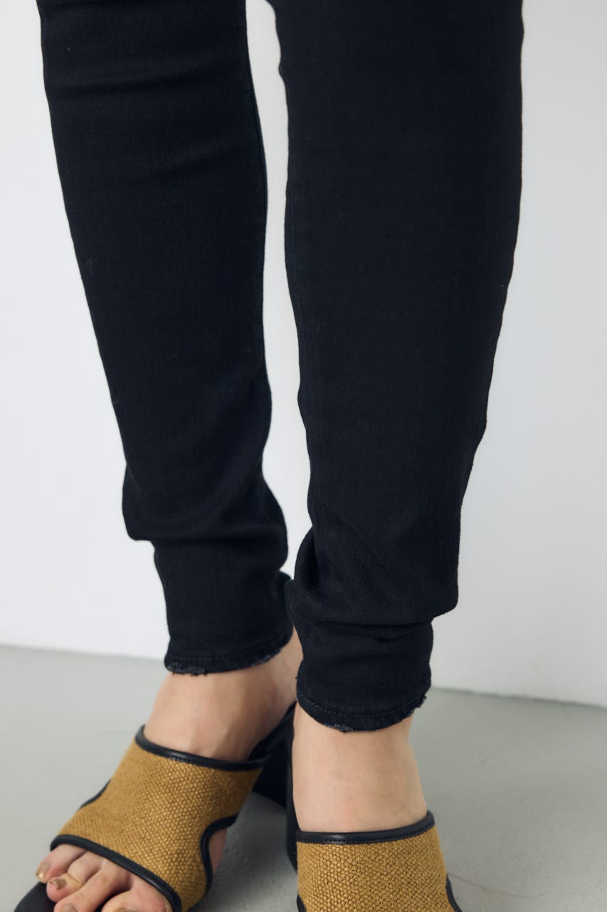 AZUL DENIM リペアスキニーデニム BLK XS