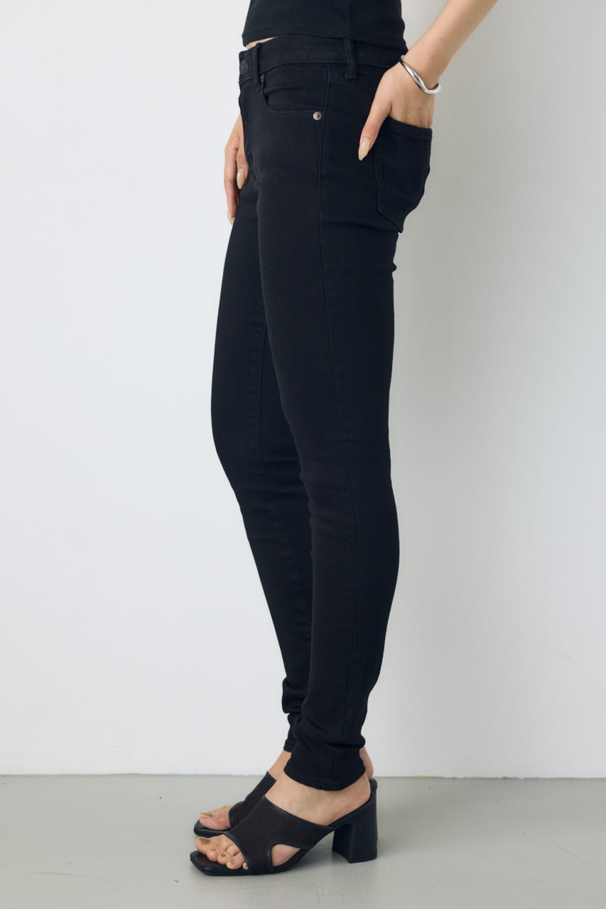 AZUL DENIM スキニーデニム BLK XS