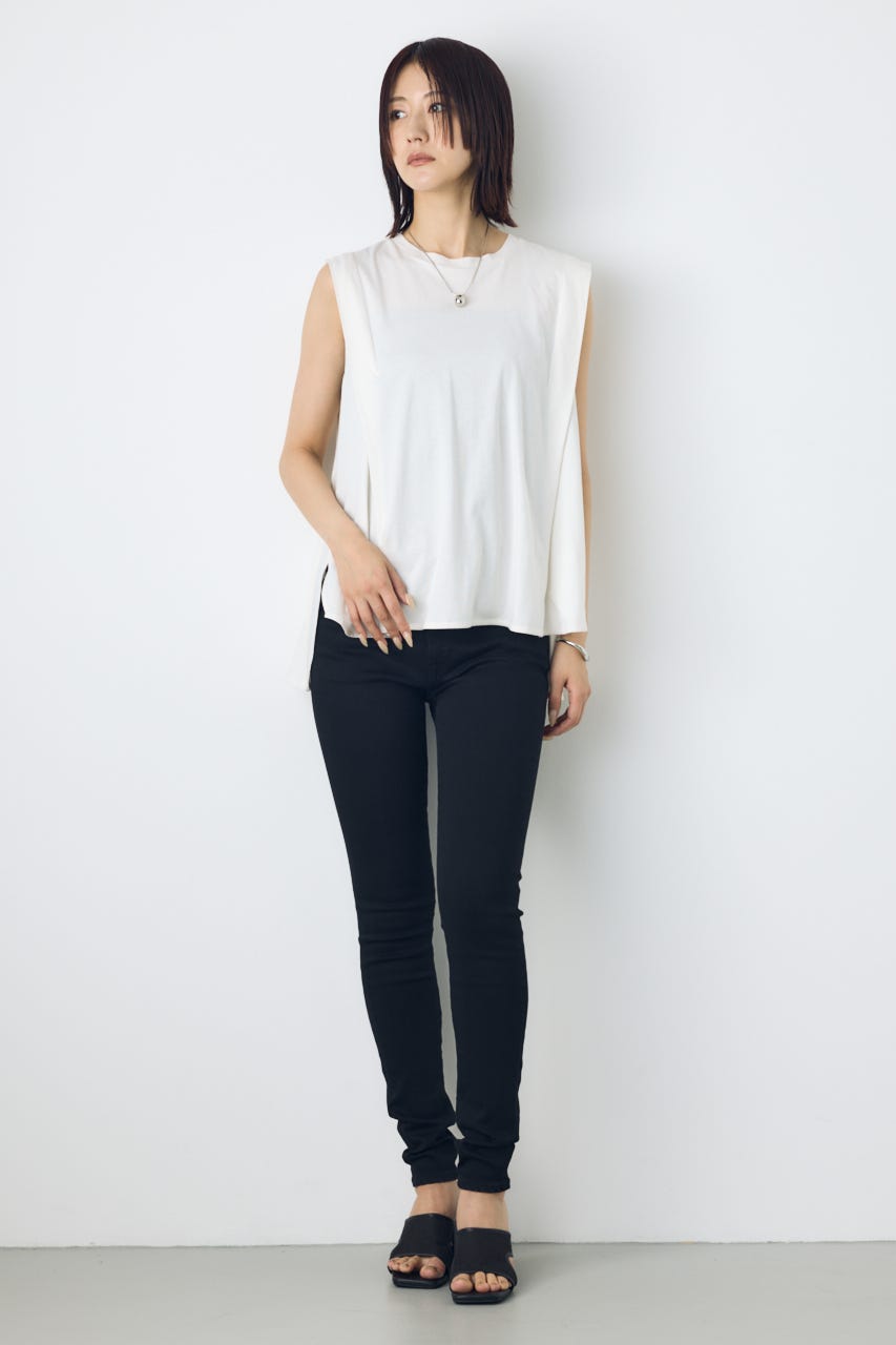 AZUL DENIM スキニーデニム BLK XS