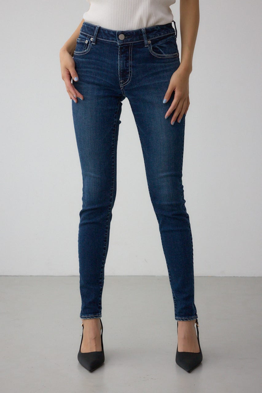 AZUL DENIM スキニーデニム D/BLU L