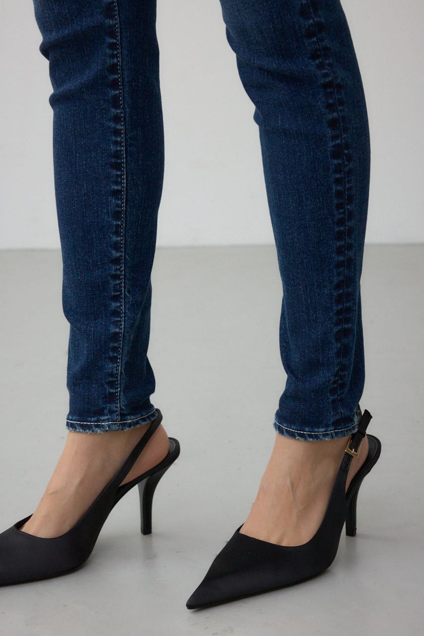 AZUL DENIM スキニーデニム D/BLU L