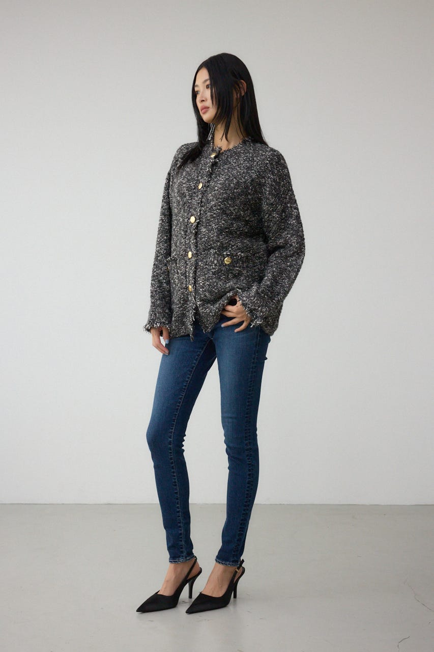 AZUL DENIM スキニーデニム D/BLU L