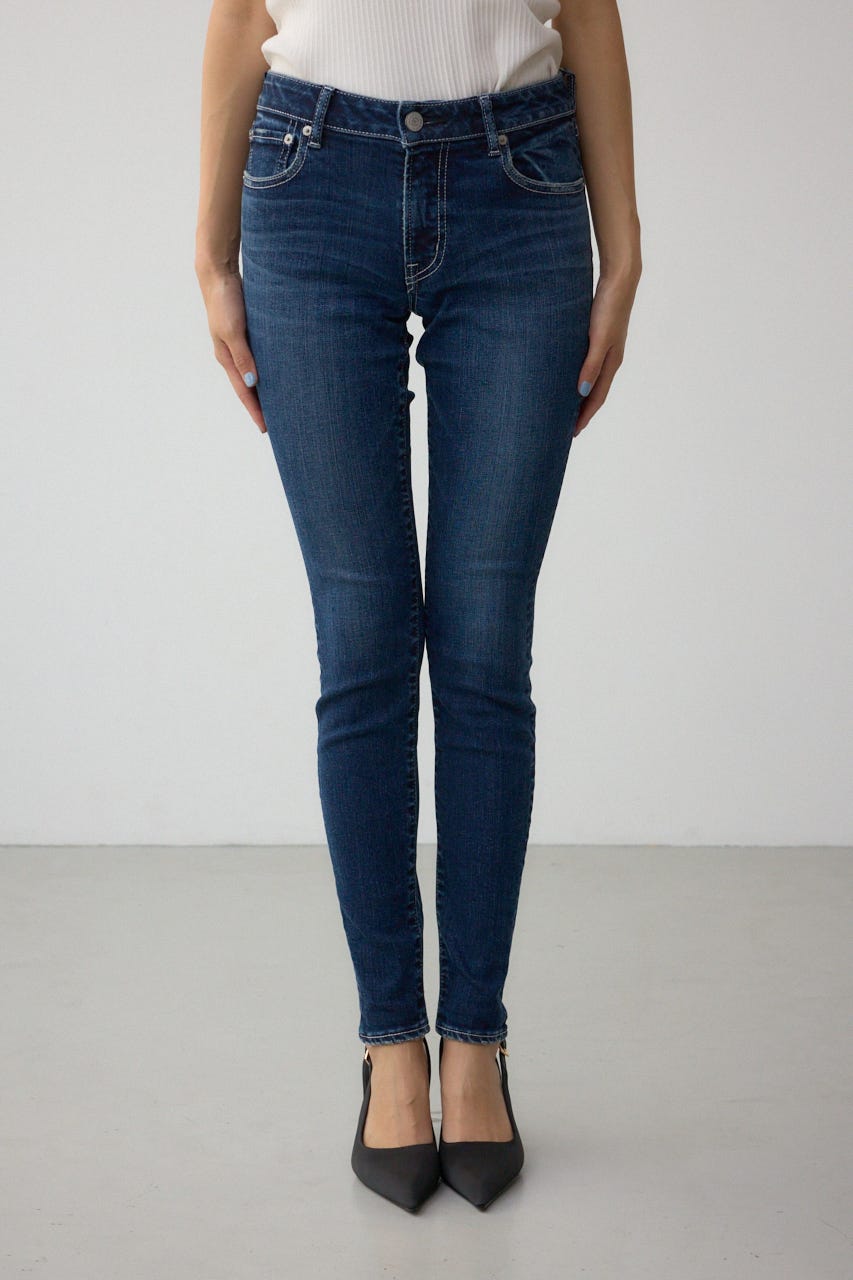AZUL DENIM スキニーデニム D/BLU L