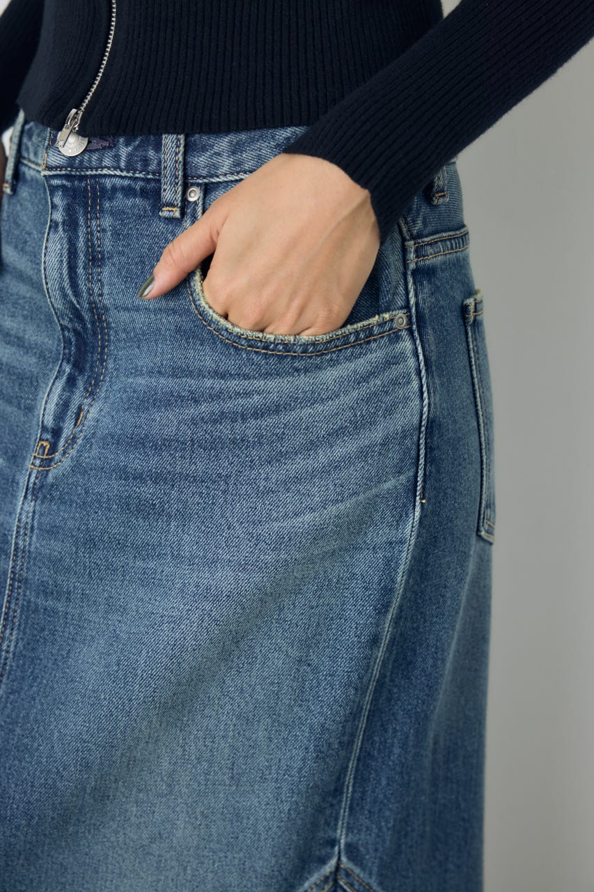 AZUL DENIM マーメイドスカート BLU S