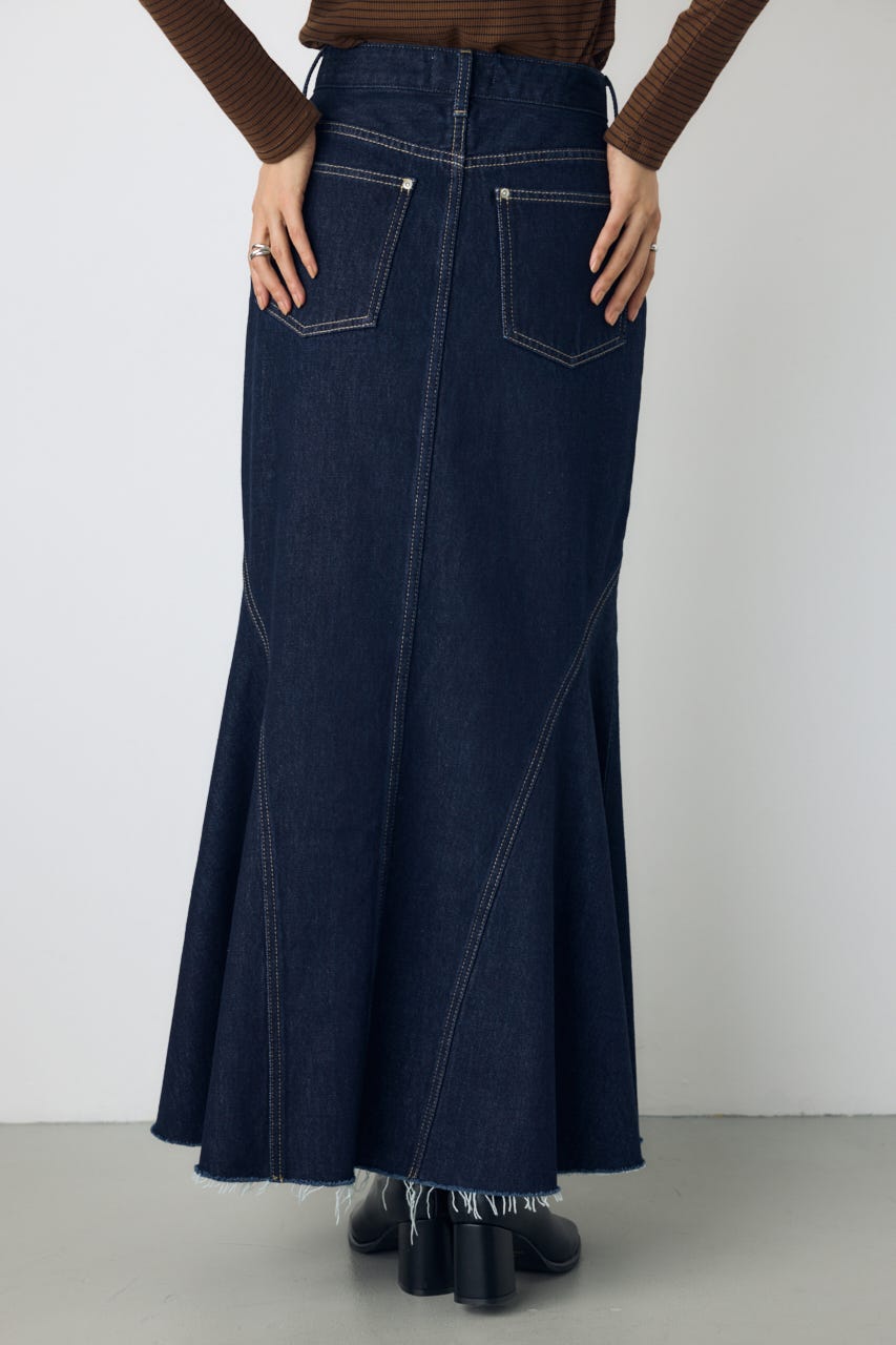 AZUL DENIM マーメイドスカート One Wash S