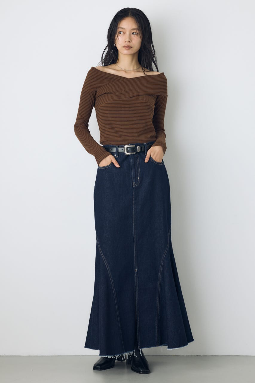 AZUL DENIM マーメイドスカート One Wash S