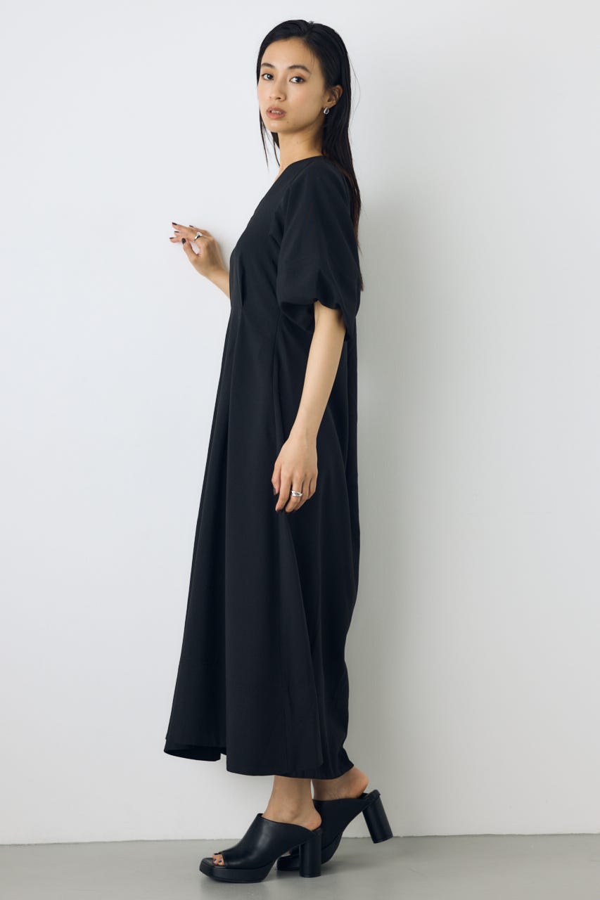 AZUL BY MOUSSY | パフスリーブフレアワンピース (ワンピース(ロング