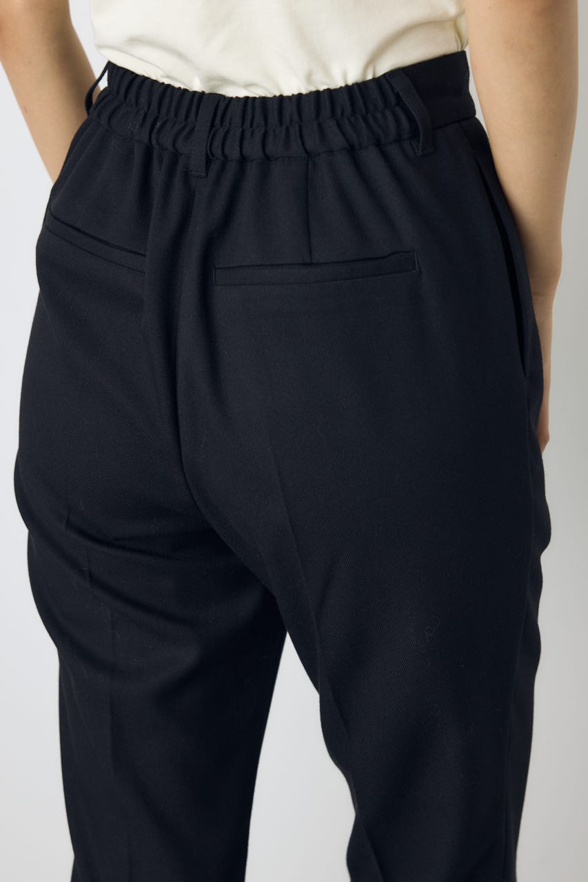 【AW先行アイテム】VENUSセンタープレスフレアパンツ BLK S