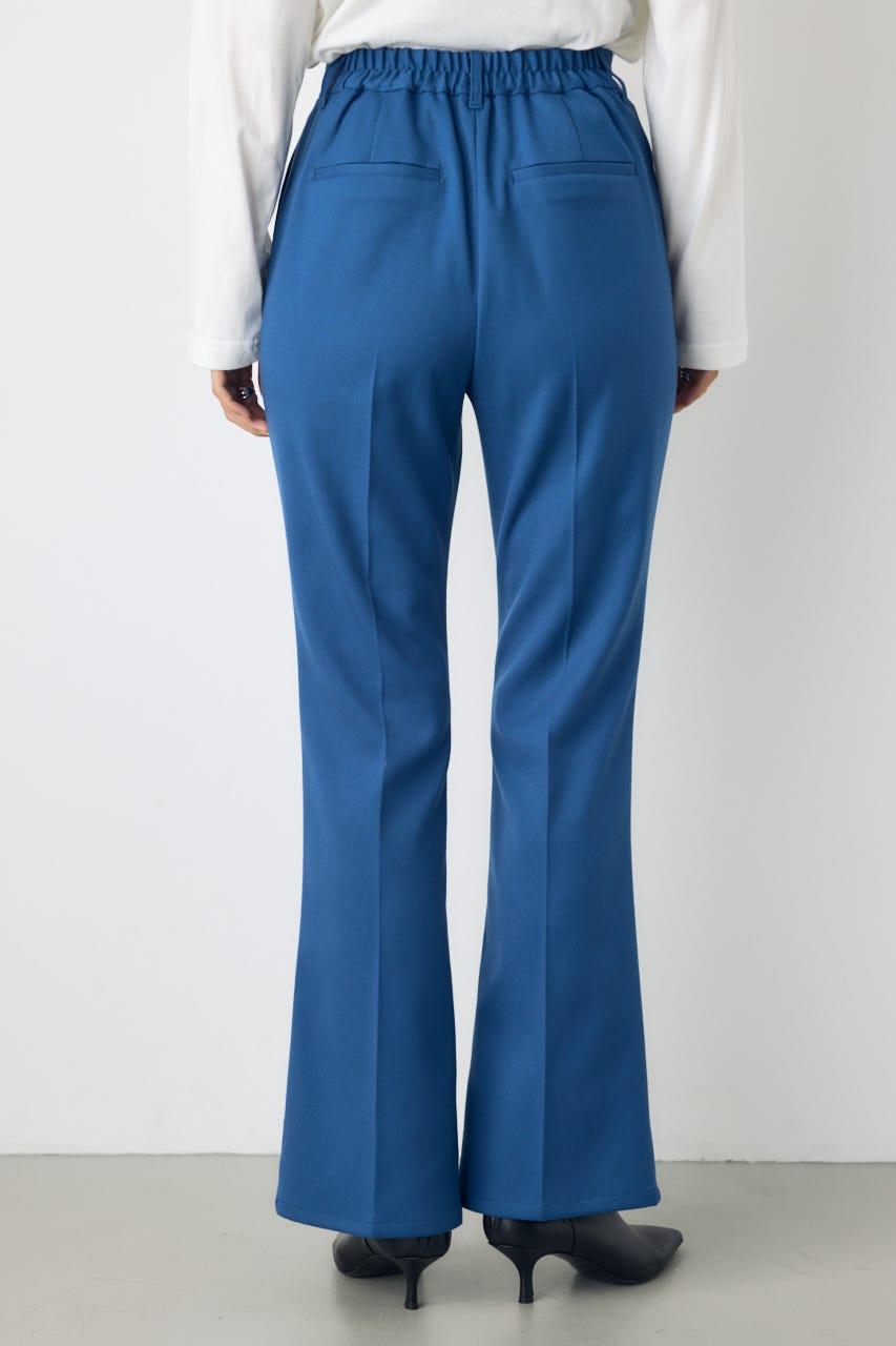 VENUSセンタープレスフレアパンツ BLU S